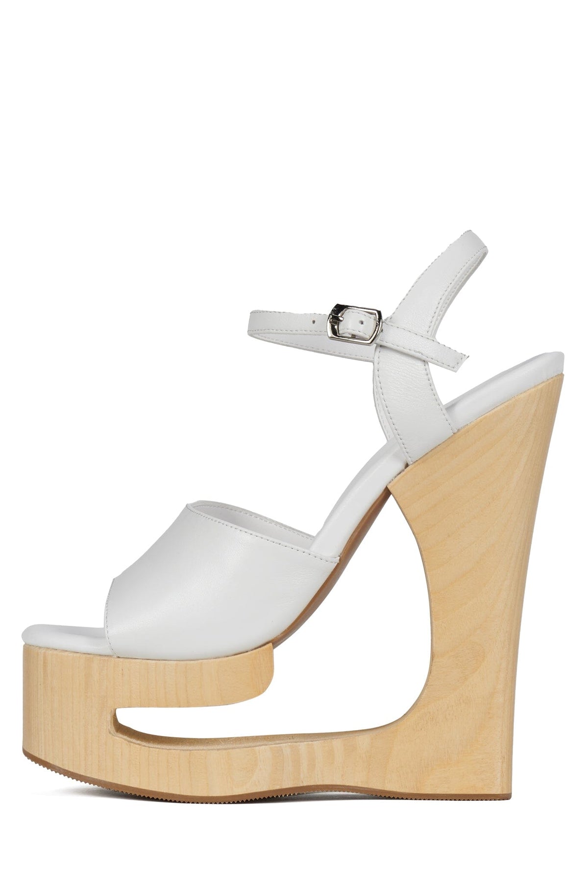 FLAG-GIRL Platform Sandal - Brown Suede | Jeffrey Campbell