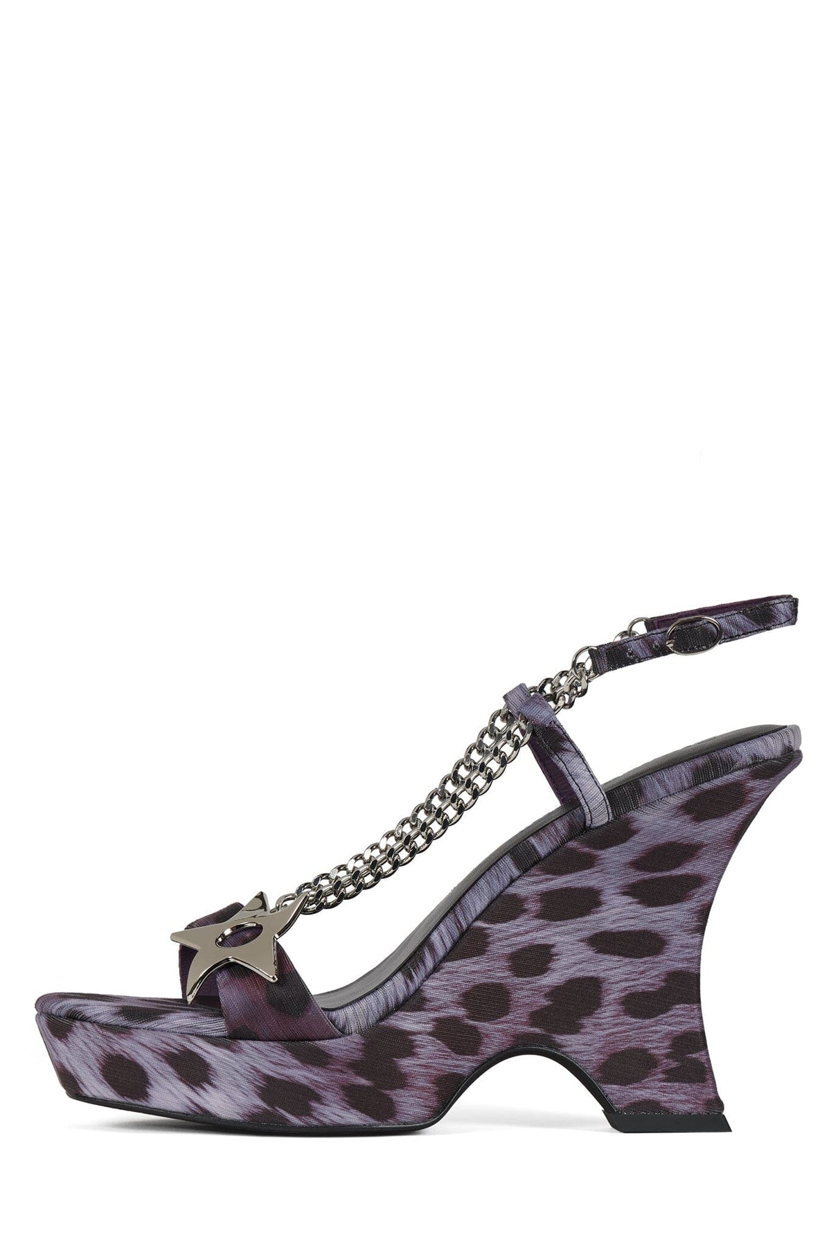 HOTTIE - Green Cheetah Silver | Jeffrey Campbell
