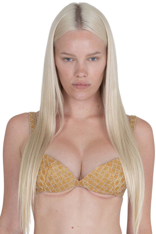 KORIE-SEQ TOP - Gold Combo | Jeffrey Campbell