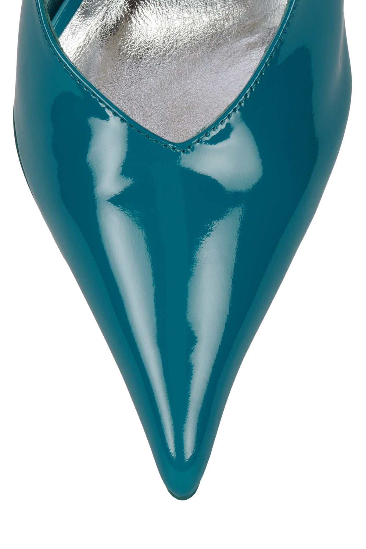 PUCKER-SB - Turquoise Patent | Jeffrey Campbell