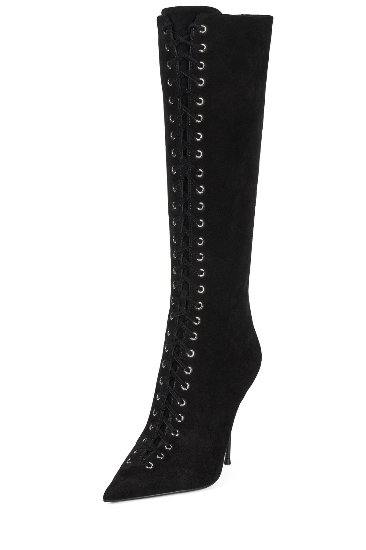 TAUNTING - Black Suede | Jeffrey Campbell
