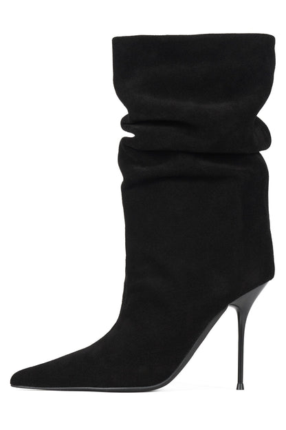 GIVE-IT - Black Suede | Jeffrey Campbell