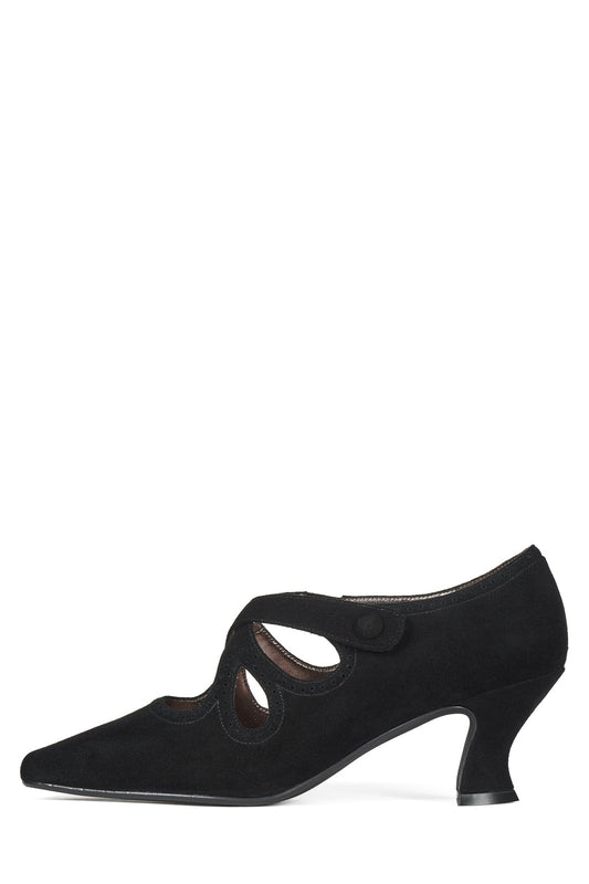 GRAVITAS - Black Suede | Jeffrey Campbell