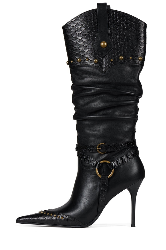 HEADTURNER - Black Snake Combo | Jeffrey Campbell