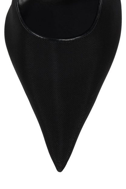PUCKER-MSH - Black Mesh | Jeffrey Campbell