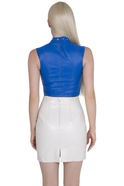 SPINALTAP SKIRT - White | Jeffrey Campbell