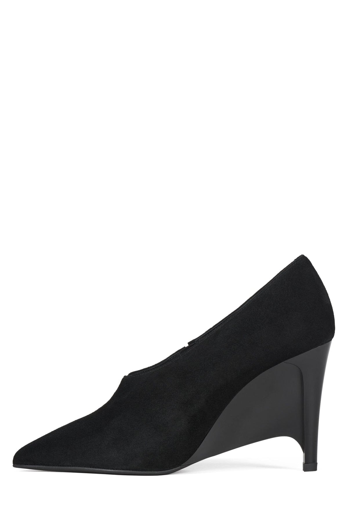 SPATIAL - Black Suede | Jeffrey Campbell