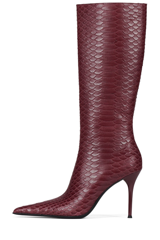 PROPOSAL Stiletto Boot - Red Snake | Jeffrey Campbell