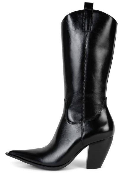 RECKON Knee-High Boot - Black | Jeffrey Campbell