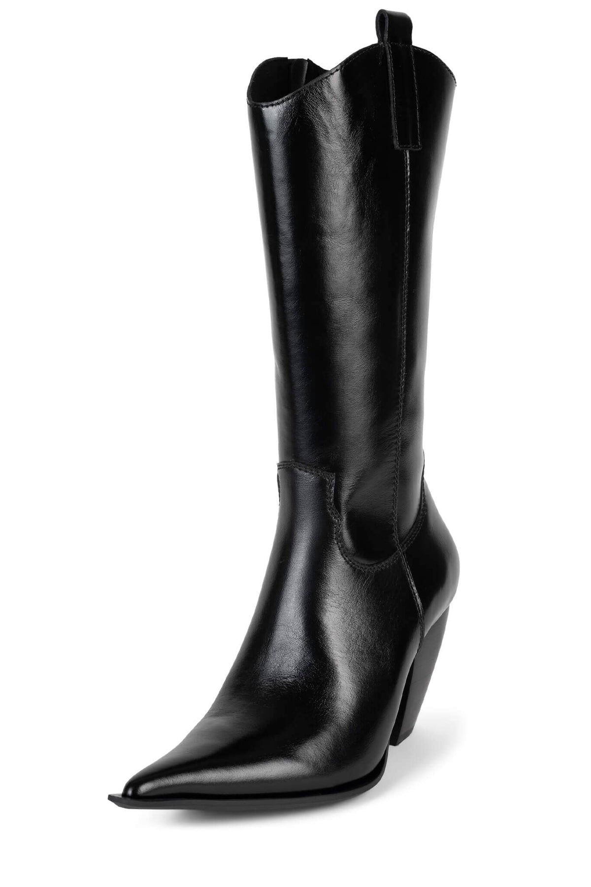 RECKON Knee-High Boot - Black | Jeffrey Campbell