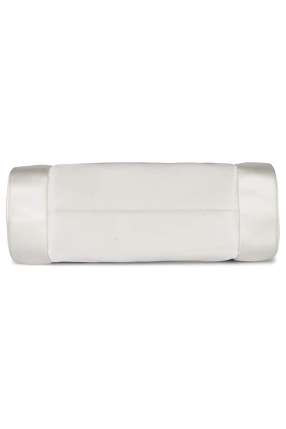 ON-SUNSET Shoulder Bag - White Satin Gold | Jeffrey Campbell
