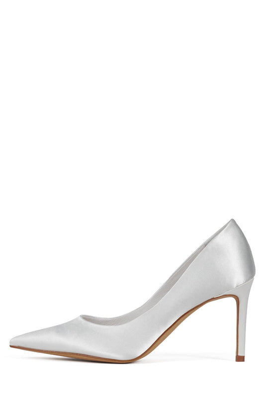 NIKIA - White Satin | Jeffrey Campbell
