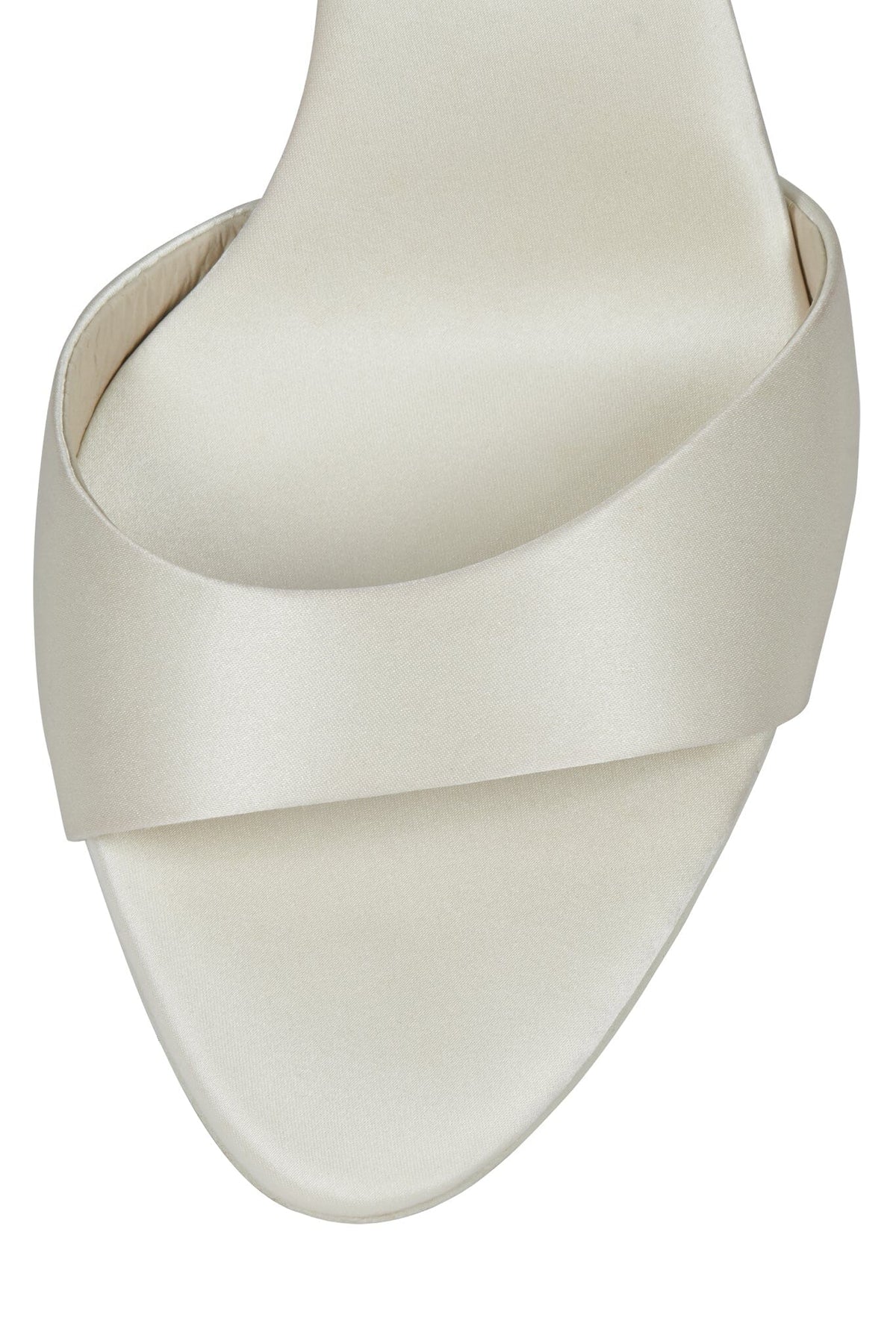 CE-SOIRE Heeled Sandal - Ivory Satin | Jeffrey Campbell
