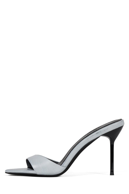 CE-SOIRE Heeled Sandal - Ivory Satin | Jeffrey Campbell