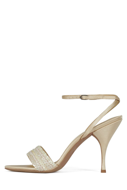 SAPHINA - Champagne Satin Combo | Jeffrey Campbell