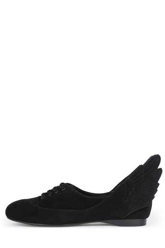 CADUCEUS - Black Suede | Jeffrey Campbell