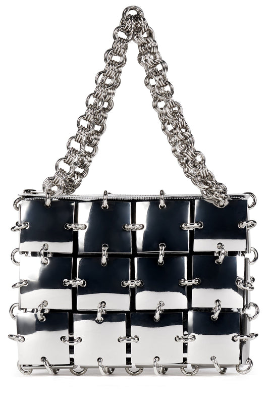 LES-FILLES Handbag - Silver | Jeffrey Campbell