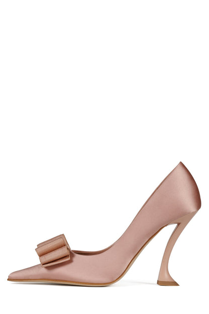 PARDON - Pink Satin | Jeffrey Campbell