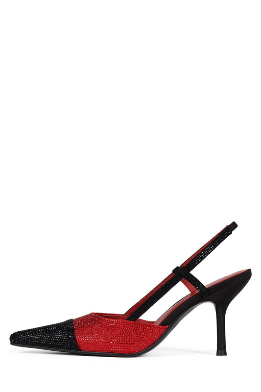 VIVID-J - Red Black Combo | Jeffrey Campbell
