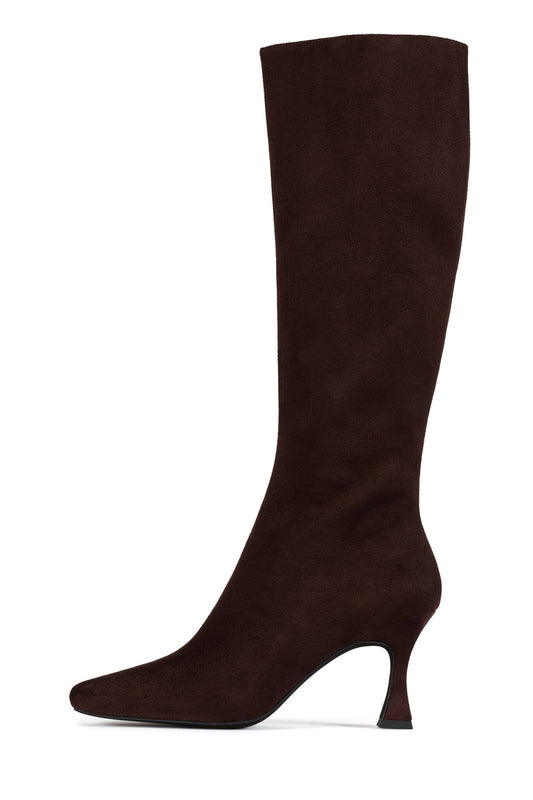 CHECK-MATE - Brown Suede | Jeffrey Campbell