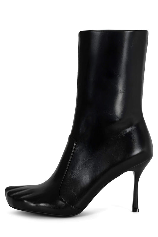 VISION-OS Mid-Calf Boot - Black | Jeffrey Campbell