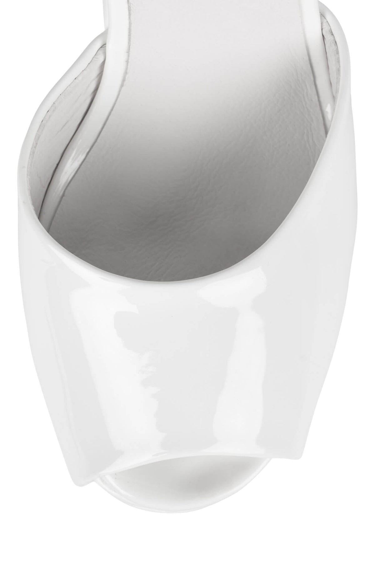 CELESTIAN Platform Wedge Sandal - White Patent | Jeffrey Campbell
