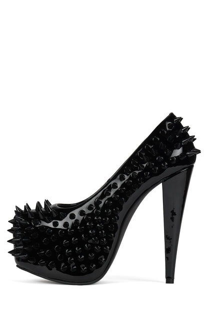 PRICKED - Black Patent | Jeffrey Campbell