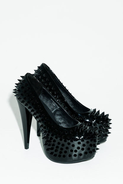 PRICKED - Black Patent | Jeffrey Campbell