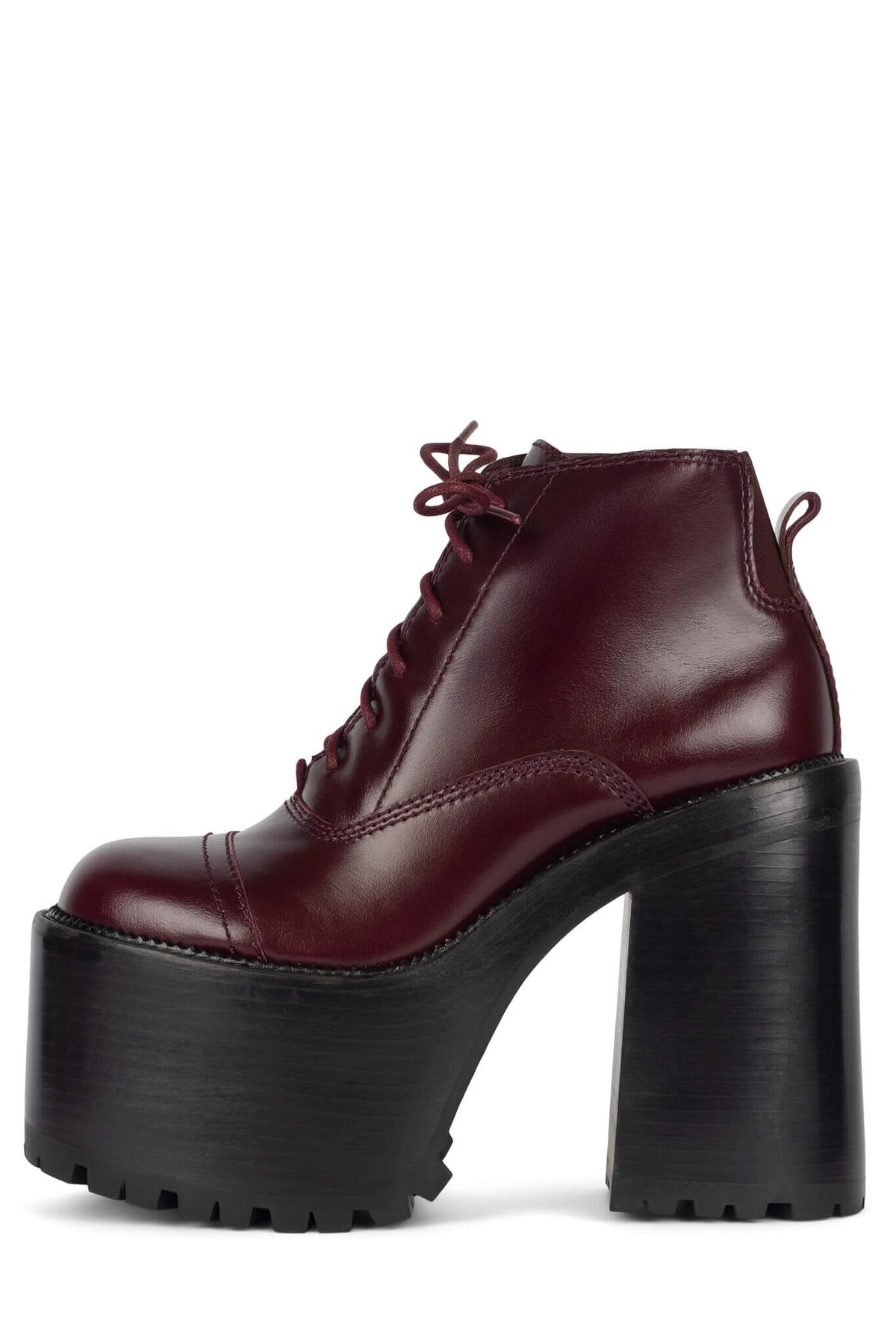 TAKEOFF Platform Bootie - Wine | Jeffrey Campbell