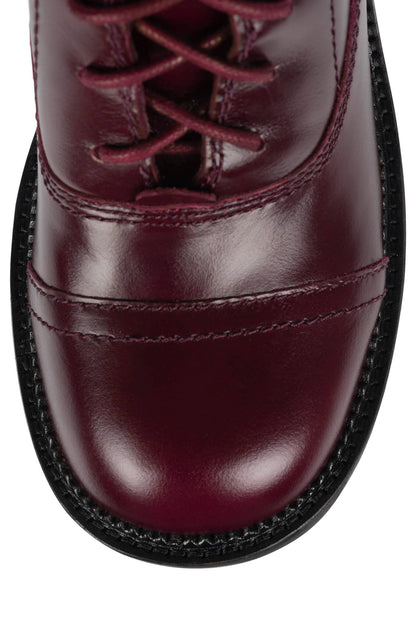 TAKEOFF Platform Bootie - Wine | Jeffrey Campbell