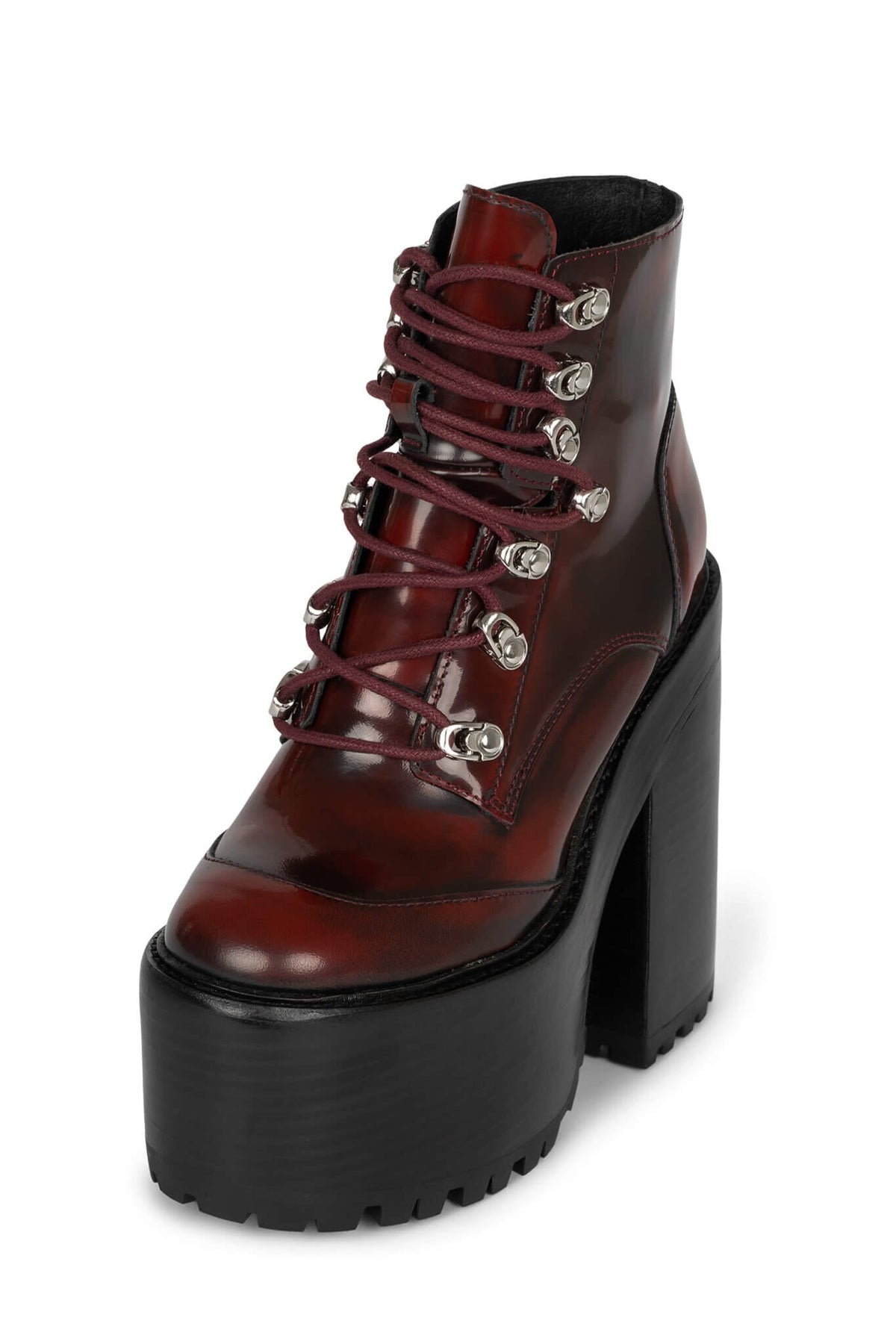 FERNROCK Heeled Boot - Wine Box | Jeffrey Campbell
