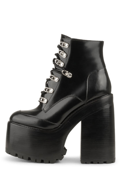 FERNROCK Heeled Boot - Wine Box | Jeffrey Campbell