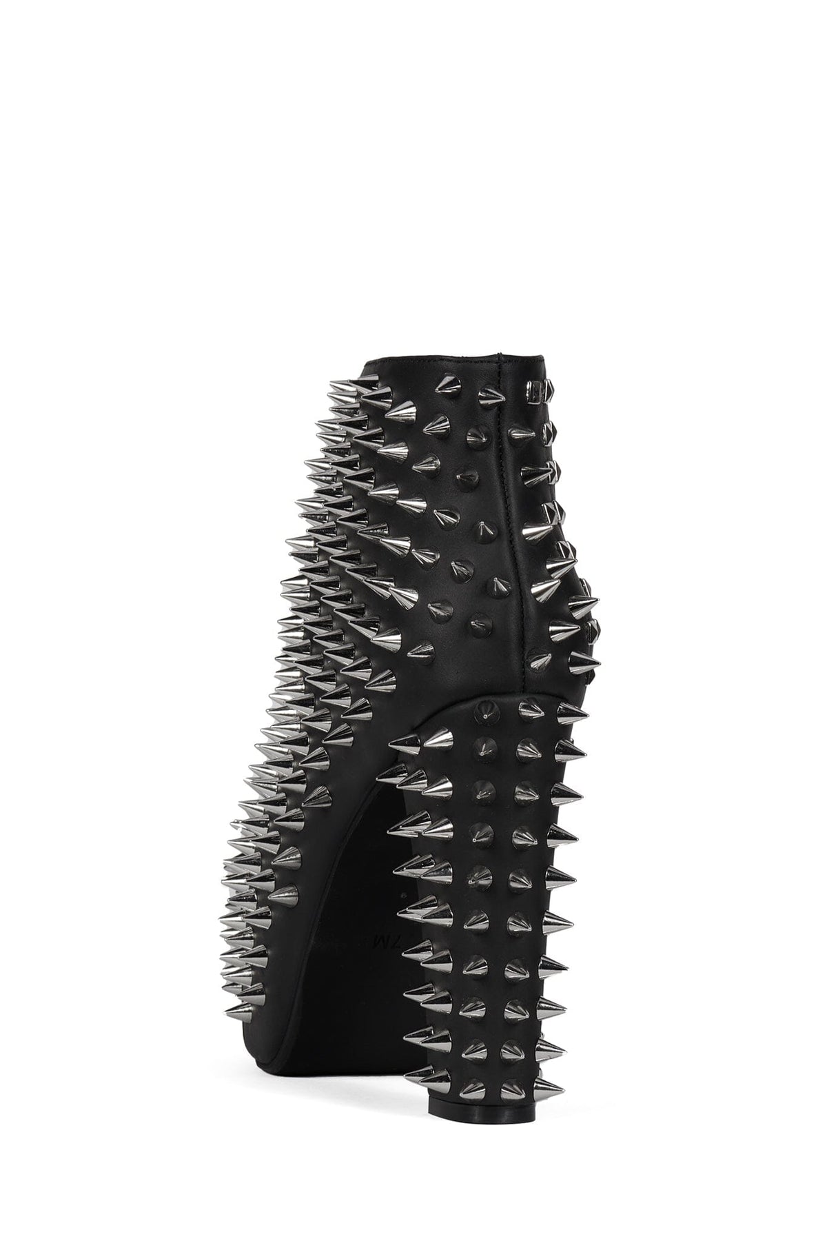 LITA-SPIKE - Black Silver | Jeffrey Campbell