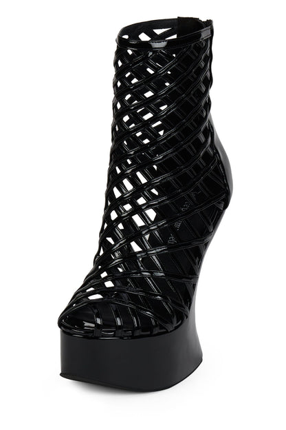 MOONCAGE - Black Patent | Jeffrey Campbell