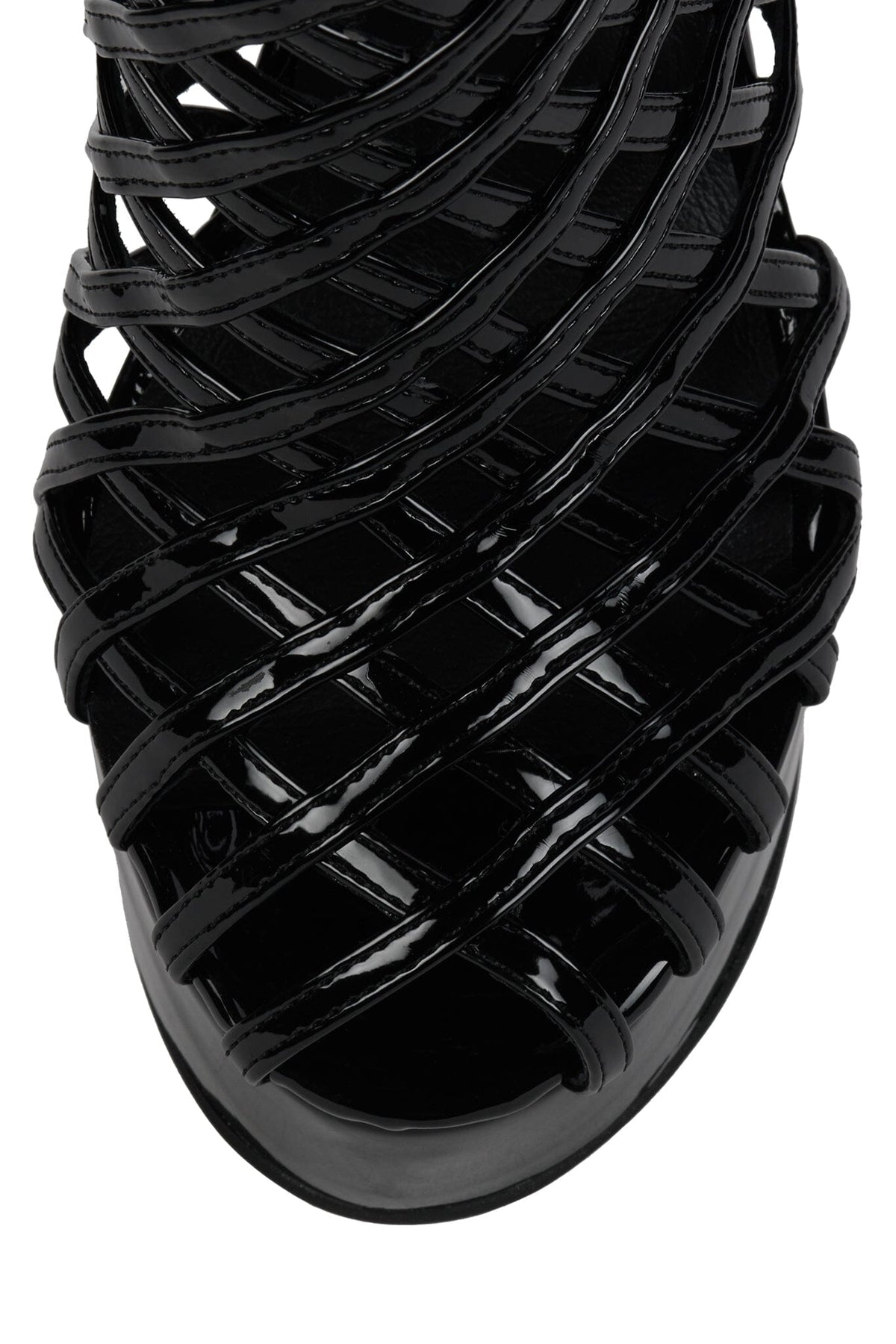 MOONCAGE - Black Patent | Jeffrey Campbell