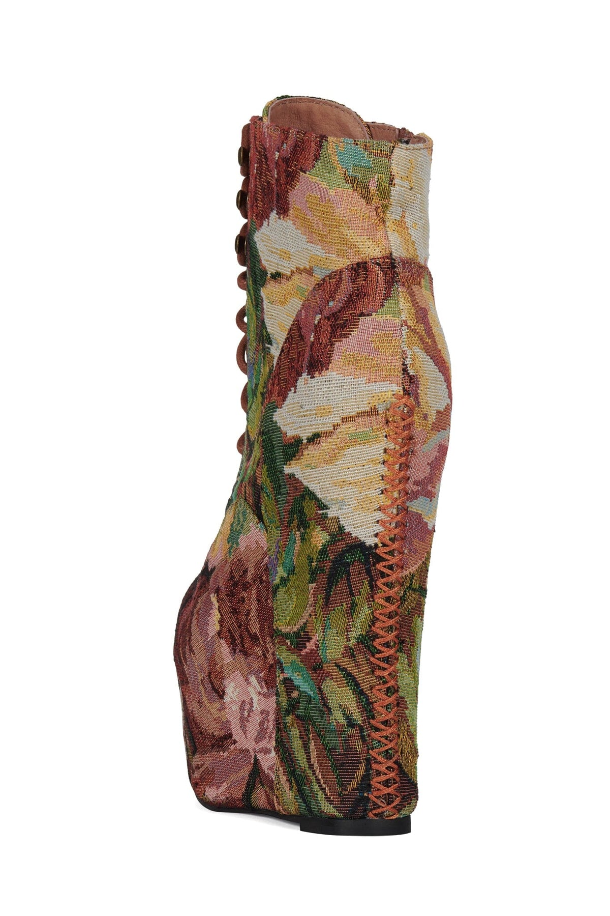 DAMSEL - Beige Rust Tapestry | Jeffrey Campbell