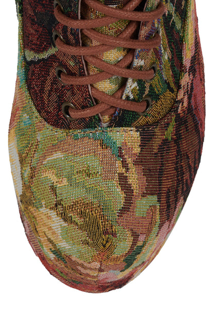 DAMSEL - Beige Rust Tapestry | Jeffrey Campbell