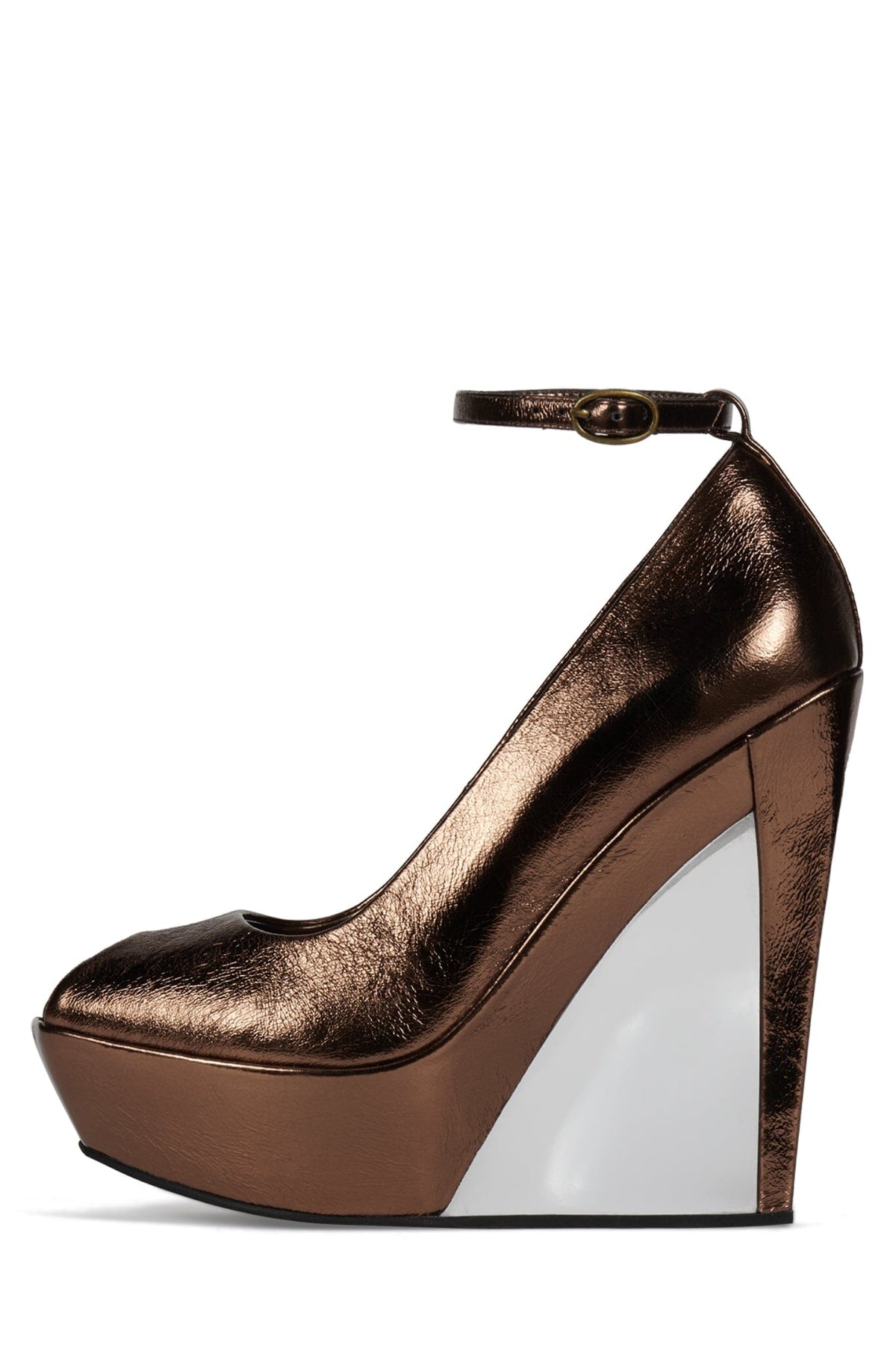 PROVISO Wedged Platform - Bronze | Jeffrey Campbell