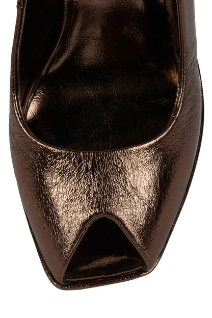 PROVISO Wedged Platform - Bronze | Jeffrey Campbell