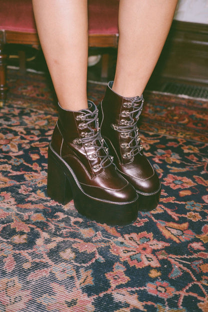 FERNROCK-2 - Coffee Crinkle | Jeffrey Campbell