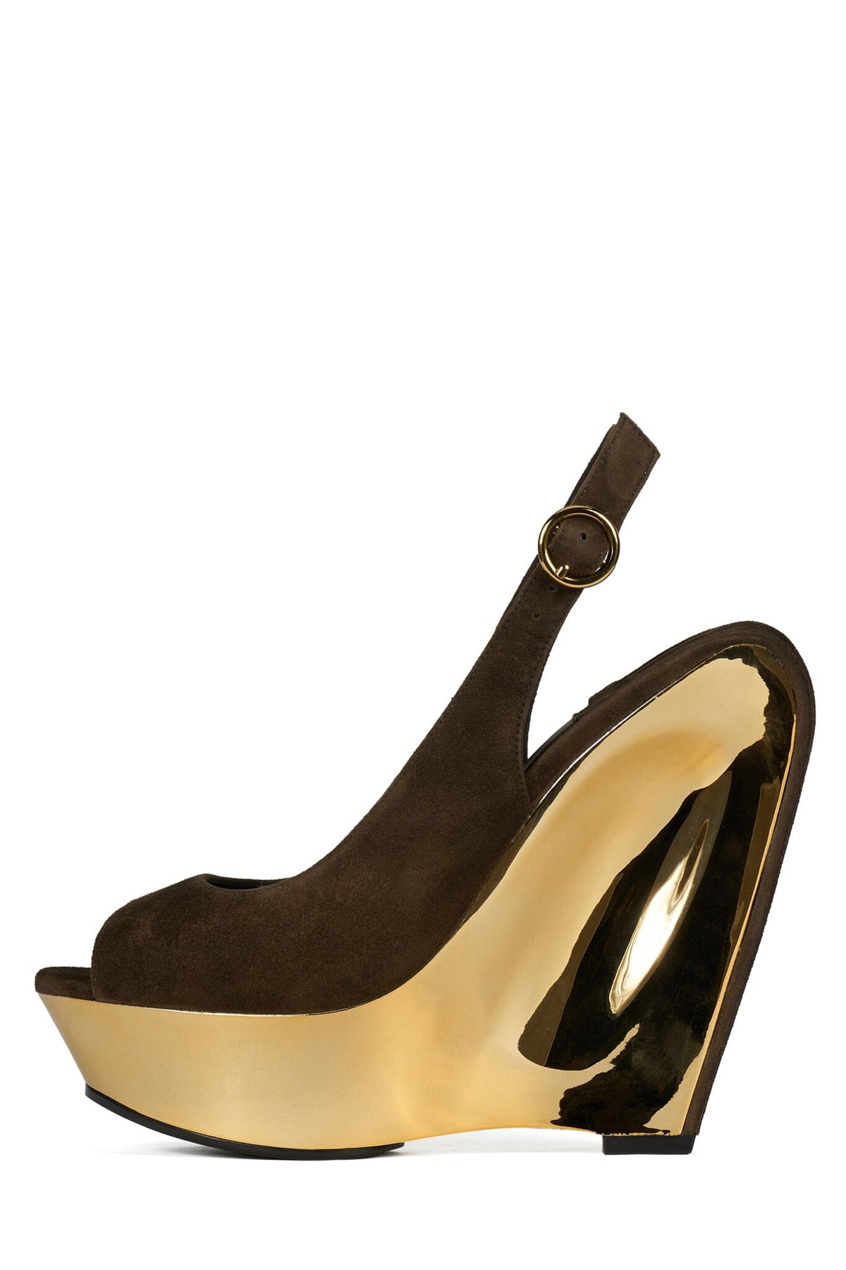 SPEED-SB Slingback Sandal - White Silver | Jeffrey Campbell