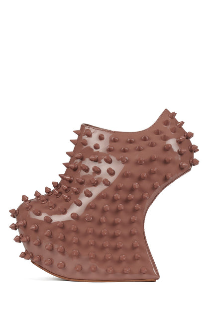 SHADOW-SPK Platform Wedge Boot - Blush Patent Blush | Jeffrey Campbell