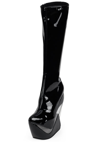 BLACK-HOLE - Black Patent | Jeffrey Campbell