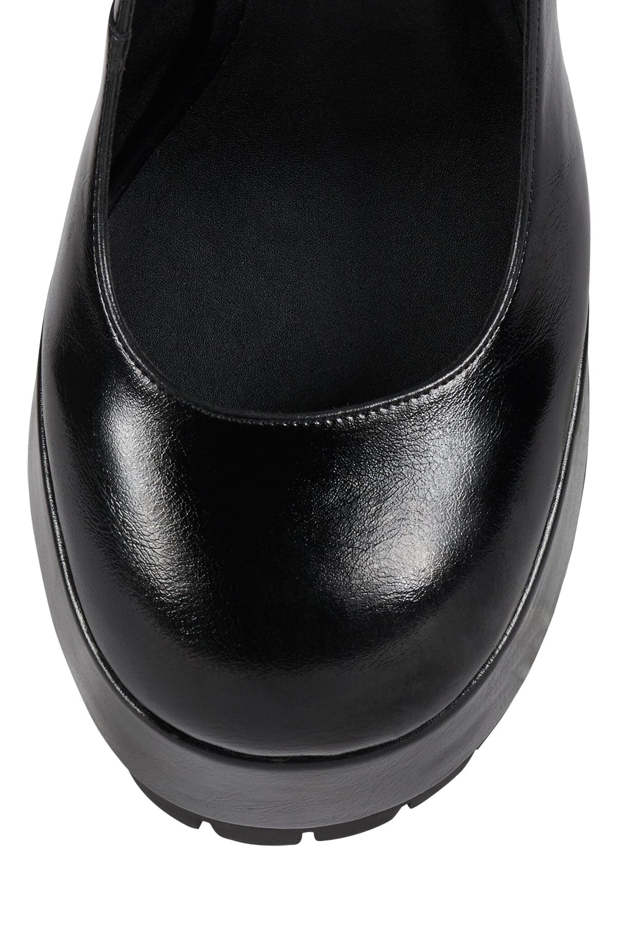 TEMPERS Platform Mary-Jane - Black | Jeffrey Campbell