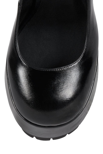 TEMPERS Platform Mary-Jane - Black | Jeffrey Campbell