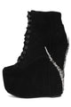 Black Suede Pewter