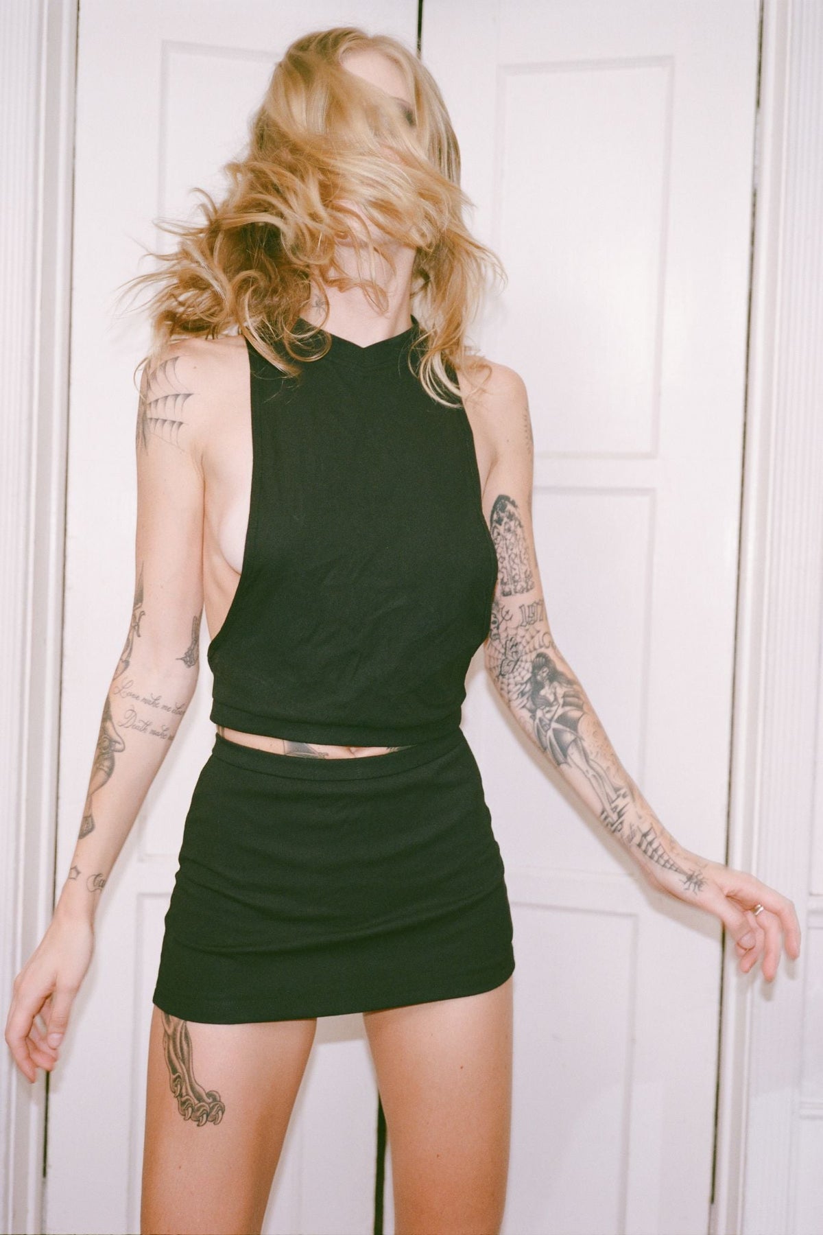 SKORTY SKIRT - Black | Jeffrey Campbell