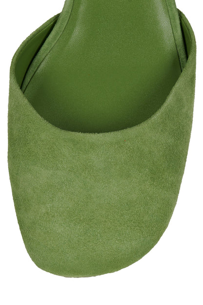 SCHOOLED - Green Suede | Jeffrey Campbell