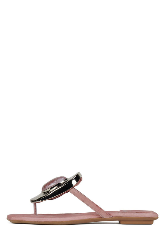 BAZAAR - Pink Suede Silver | Jeffrey Campbell