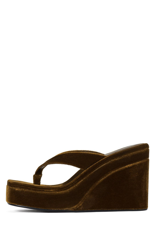 HEY-BABE - Mustard Velvet | Jeffrey Campbell